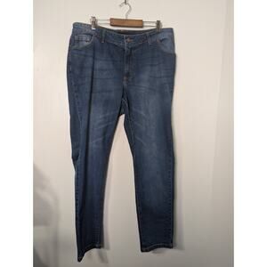 Ellos Jeans Size 14 Denim Stretch 36" W - 29" Inseam